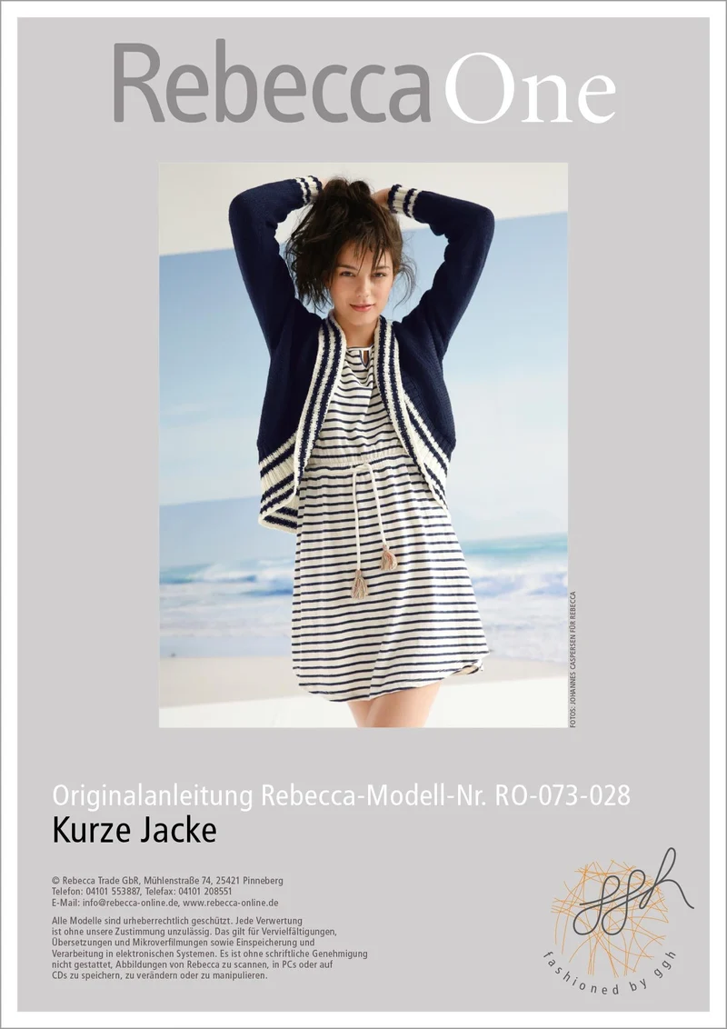 Strickanleitung - kurze Jacke