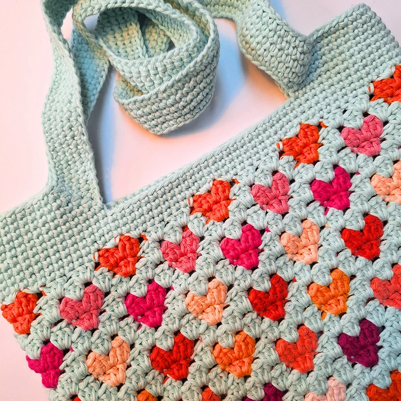 Paris Bag – Studio Madelaine: Garn- und Häkelpaket