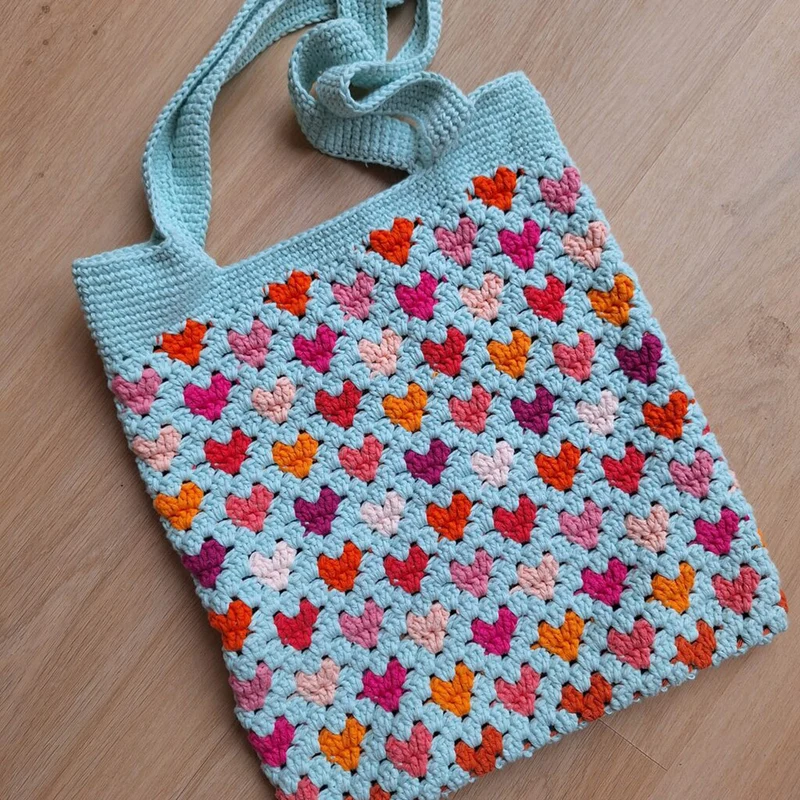 Paris Bag – Studio Madelaine: Garn- und Häkelpaket