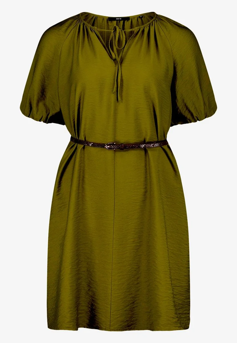 Minikleid mit Flechtgürtel