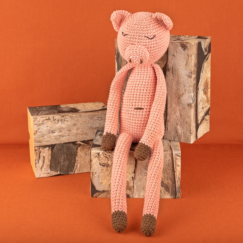 Yarn and Colors Patty Pig Häkelpaket