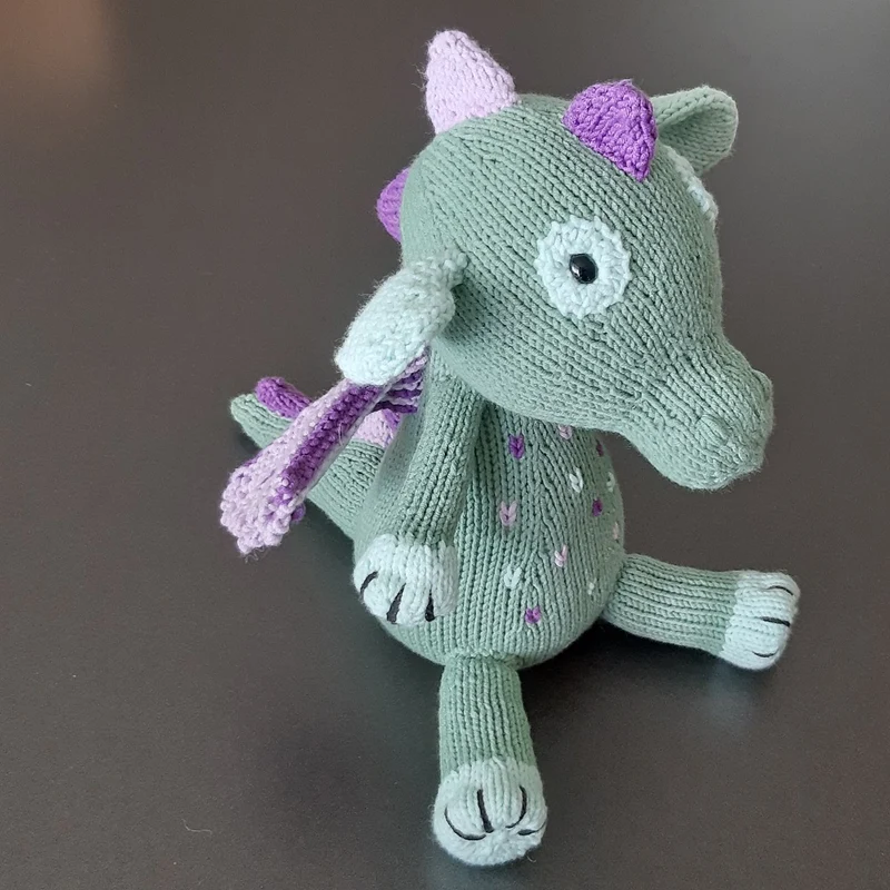 Strickanleitung „Hans, der Drache“