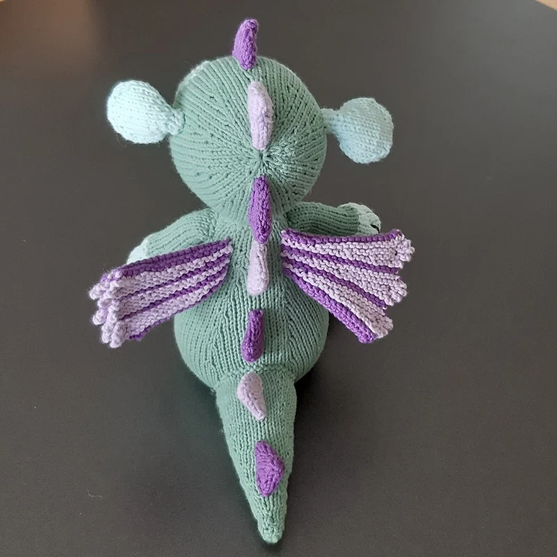 Strickanleitung „Hans, der Drache“