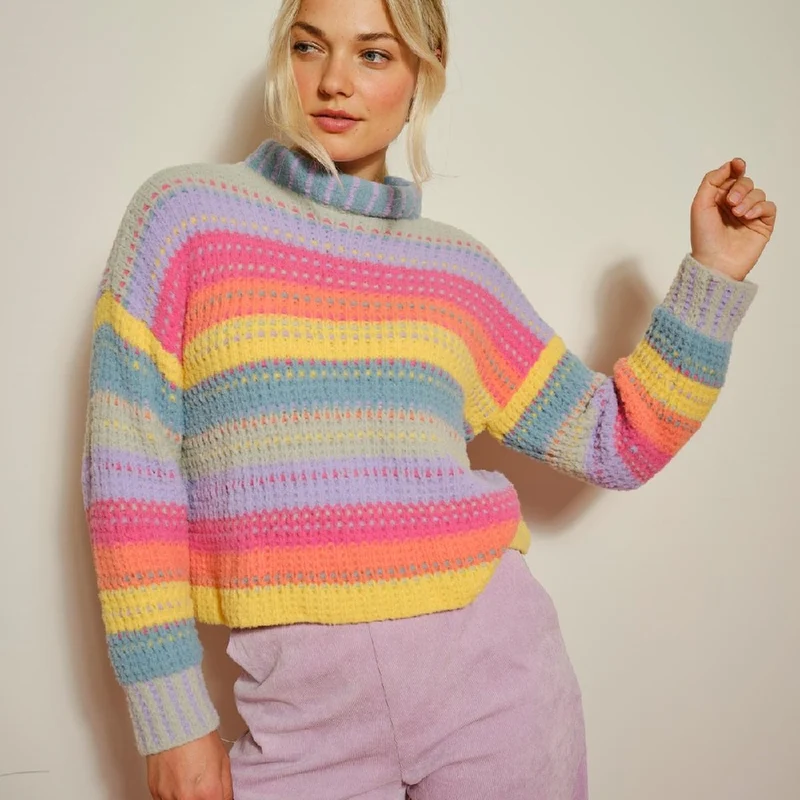 Knipmode Felt-it Pullover-Strickpaket