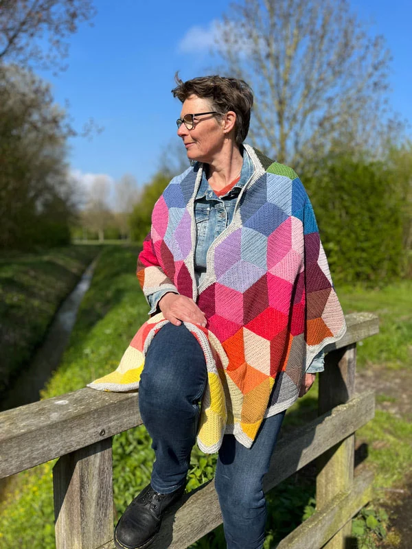 Scheepjes Tumbling Blocks Shawl Garnpaket