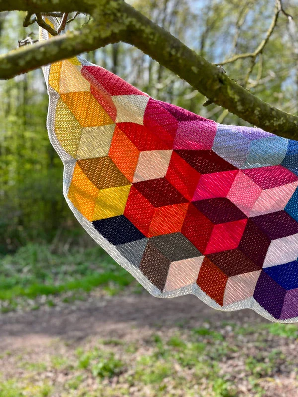 Scheepjes Tumbling Blocks Shawl Garnpaket