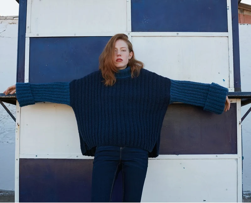 Strickanleitung „Teasing Tides“-Pullover