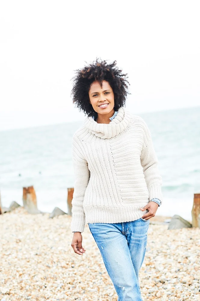 Strickanleitung Stylecraft Bellissima Chunky Nr. 9690 Pullover