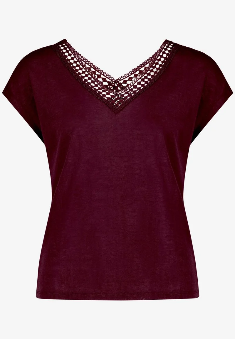 T-Shirt mit Spitze