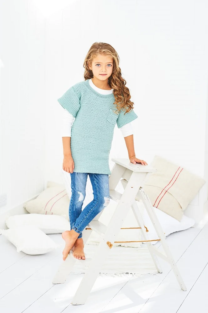 Häkelanleitung Stylecraft Bambino DK Nr. 9609 Pullover und Tunika (digital)