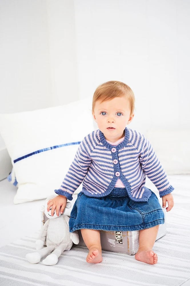 Strickanleitung Stylecraft Bambino DK Nr. 9602 Kinderjacken (digital)