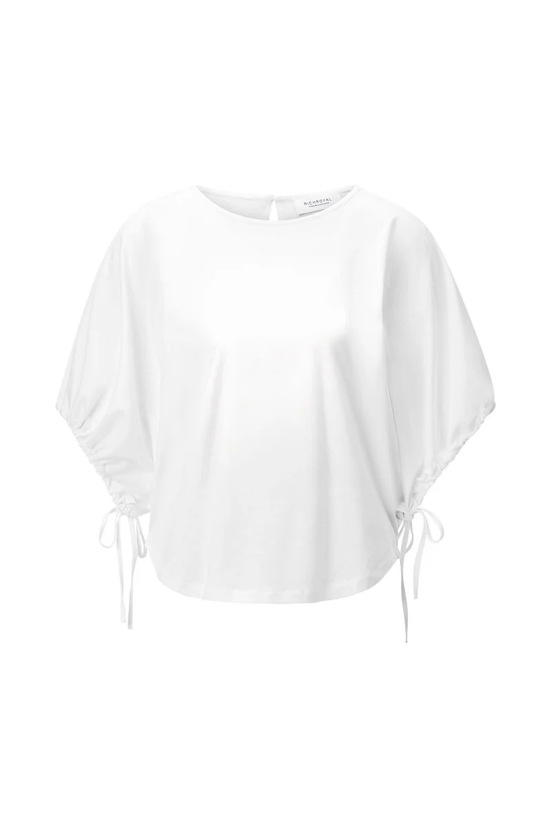 Wide Fit T-Shirt with Woman Print