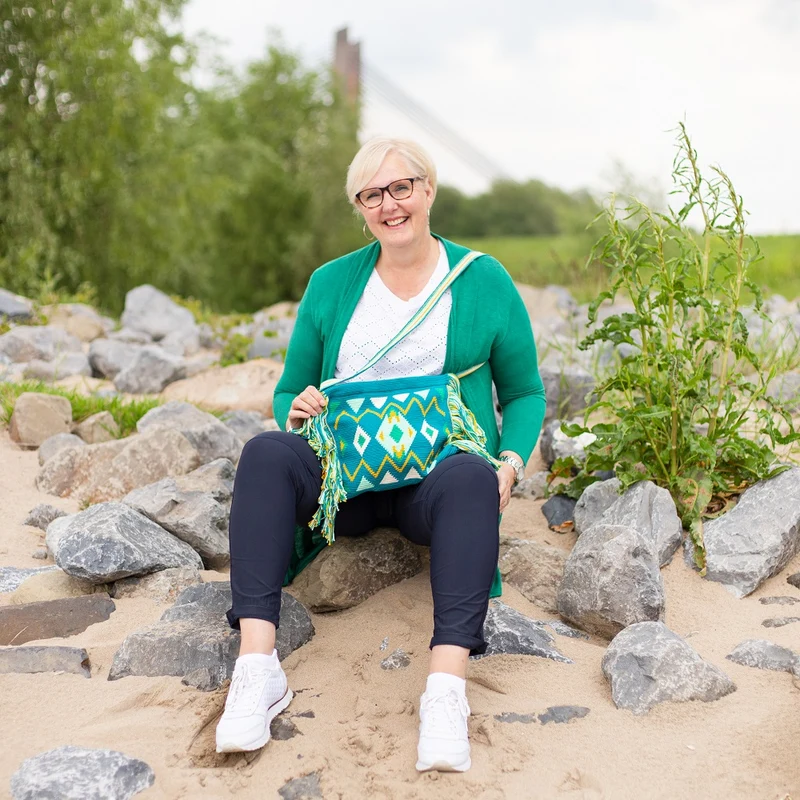 Mochila-Tasche „Everyday“ – Häkelpaket