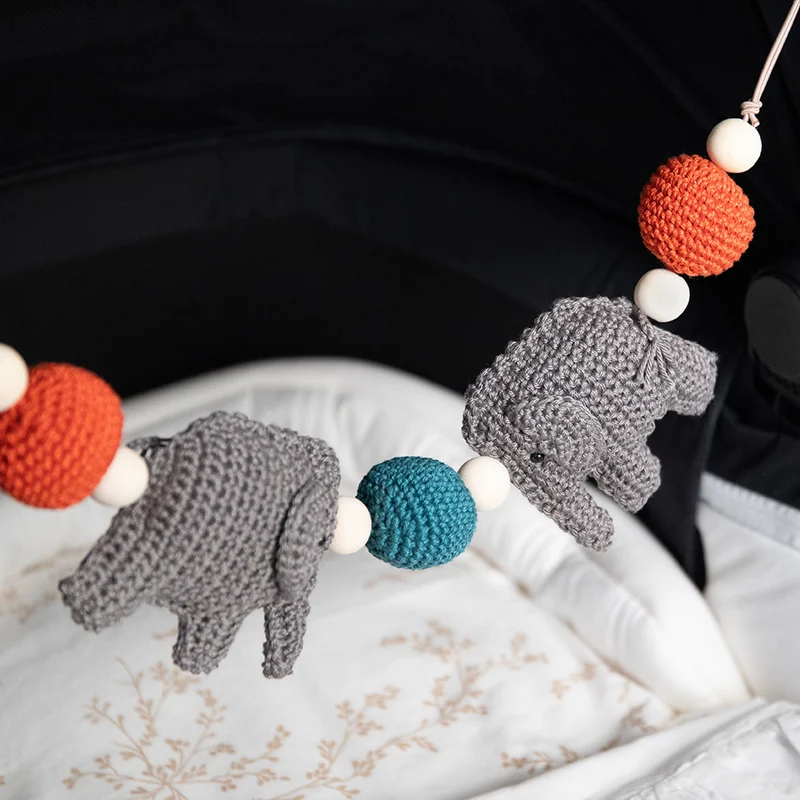 Elefanten-Wagenbefestigung – Go Handmade Sensory Kit Häkelpaket