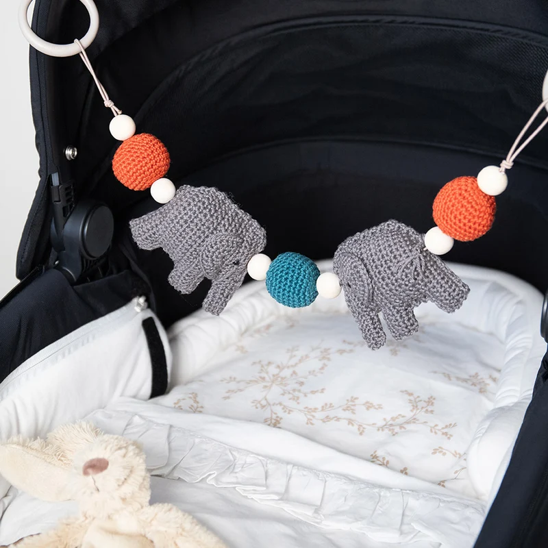 Elefanten-Wagenbefestigung – Go Handmade Sensory Kit Häkelpaket
