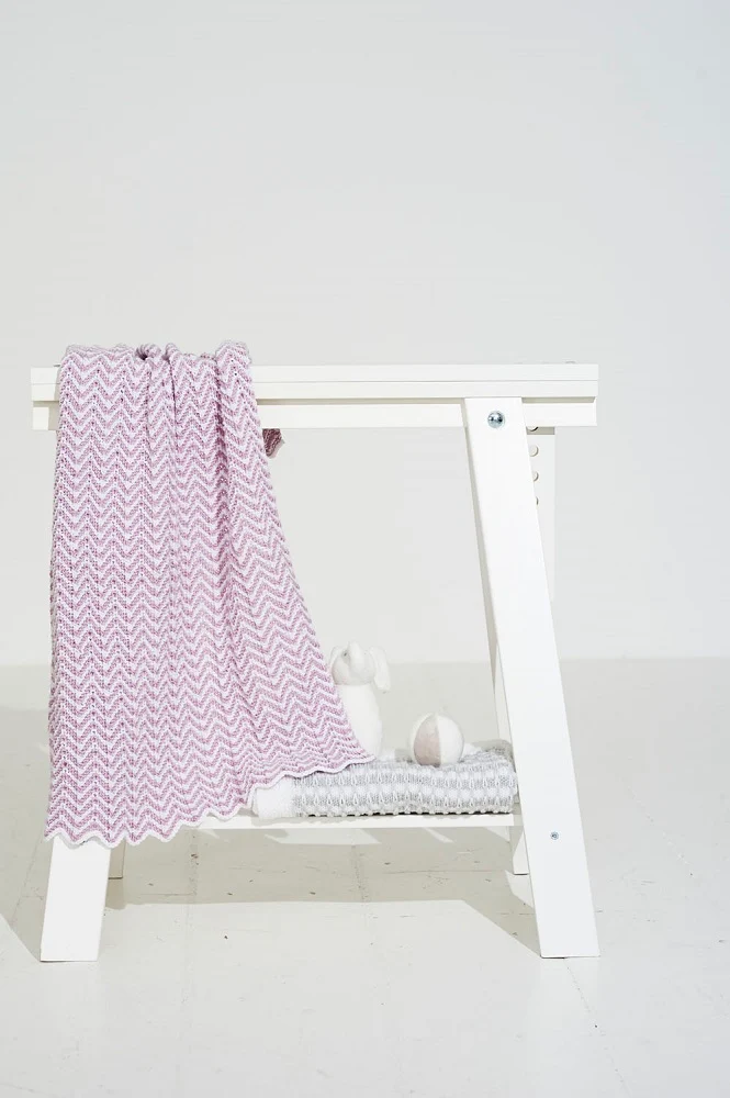 Strickanleitung Stylecraft Bambino DK Nr. 9506 Babydecken (digital)