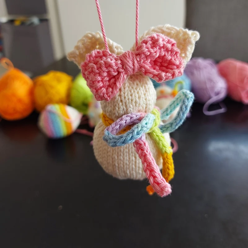 Strickanleitung „Rainbow Easter Collection“