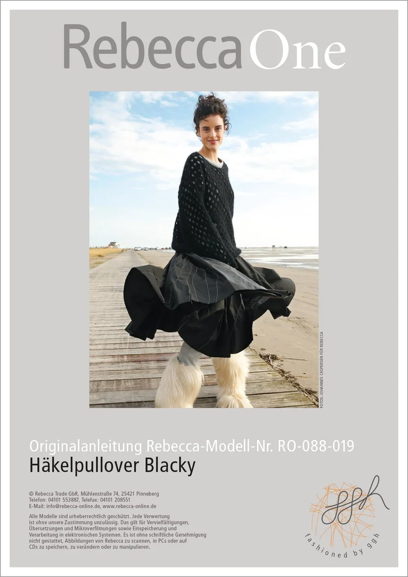Anleitung - Häkelpullover Blacky