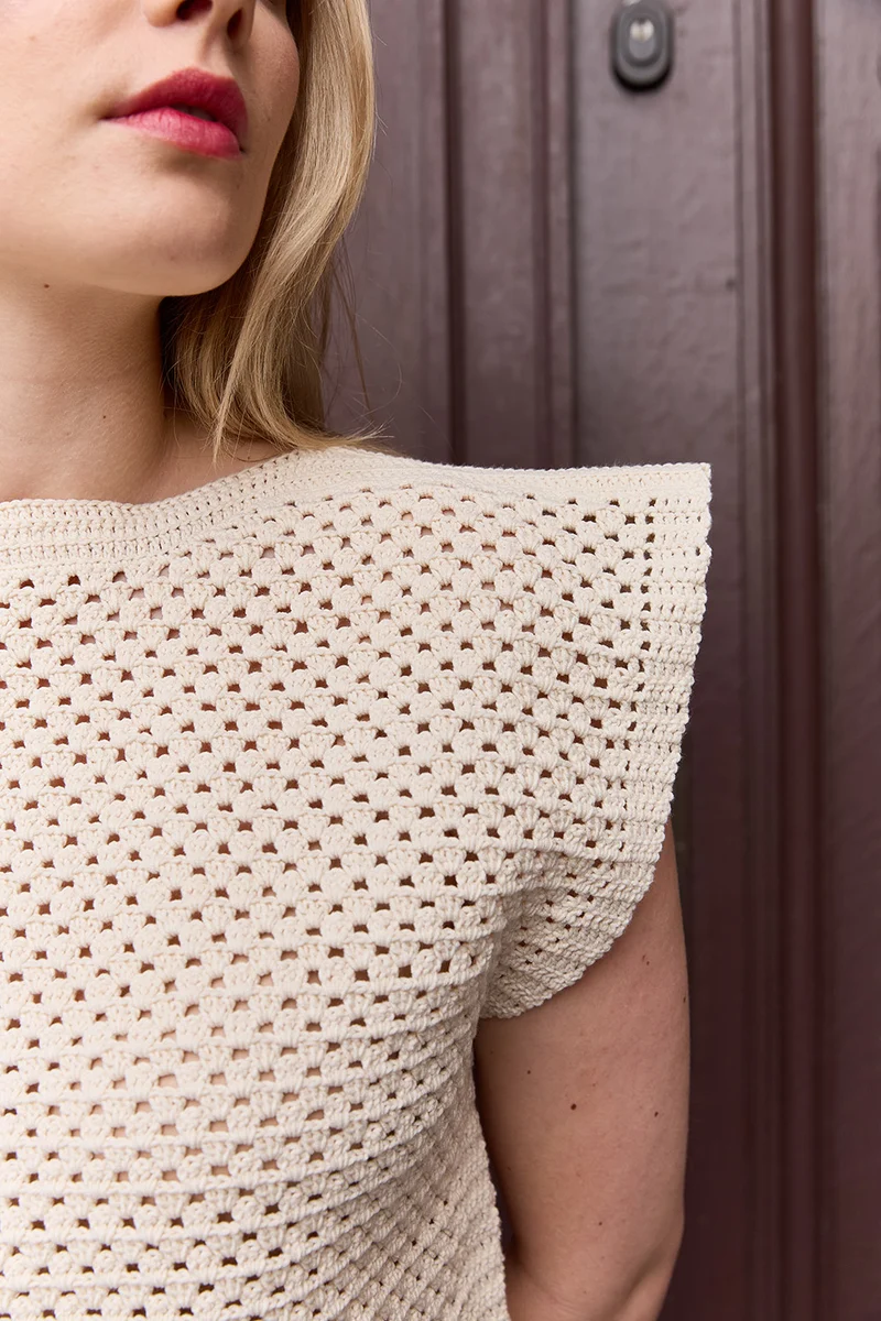 Knipmode – Granny Stripe Frühlings-Top-Häkelpaket