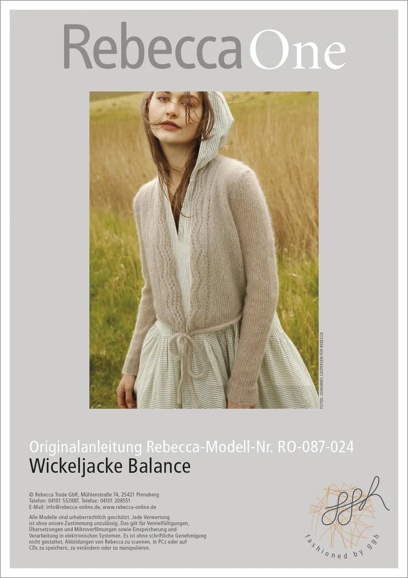 Anleitung - Wickeljacke Balance