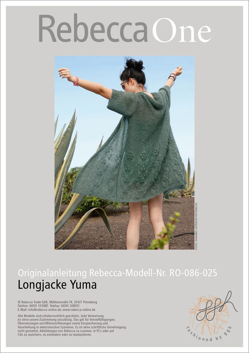 Anleitung - Longjacke Yuma