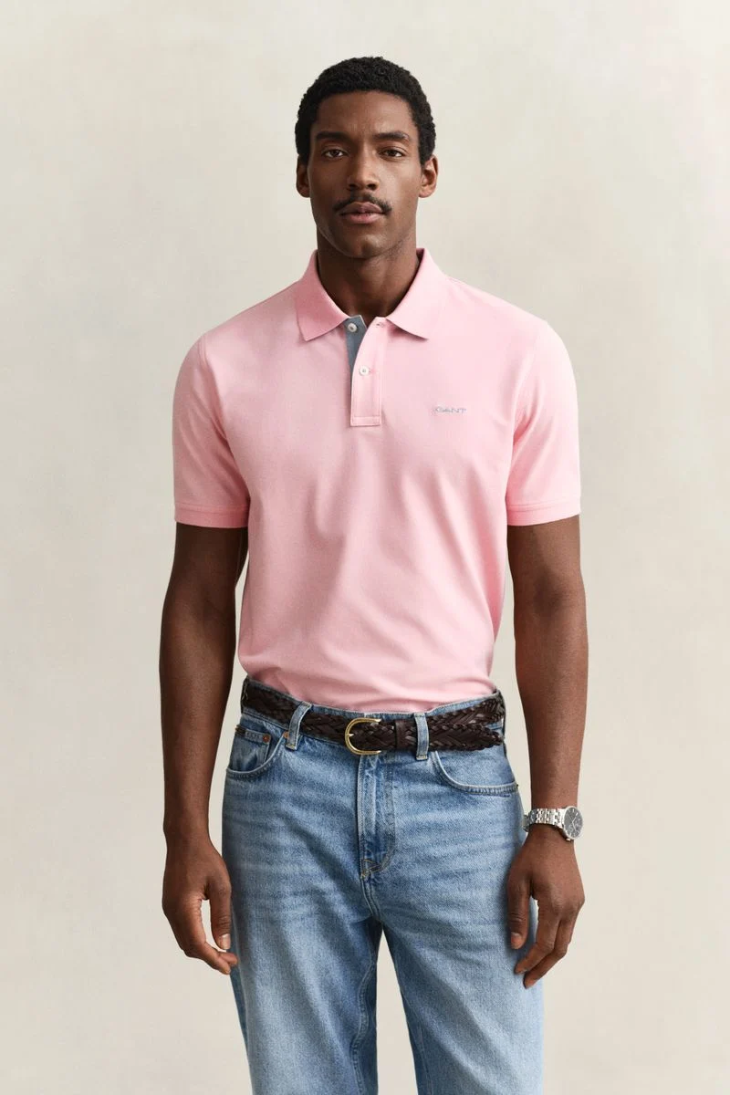 Kontrast Piqué Poloshirt