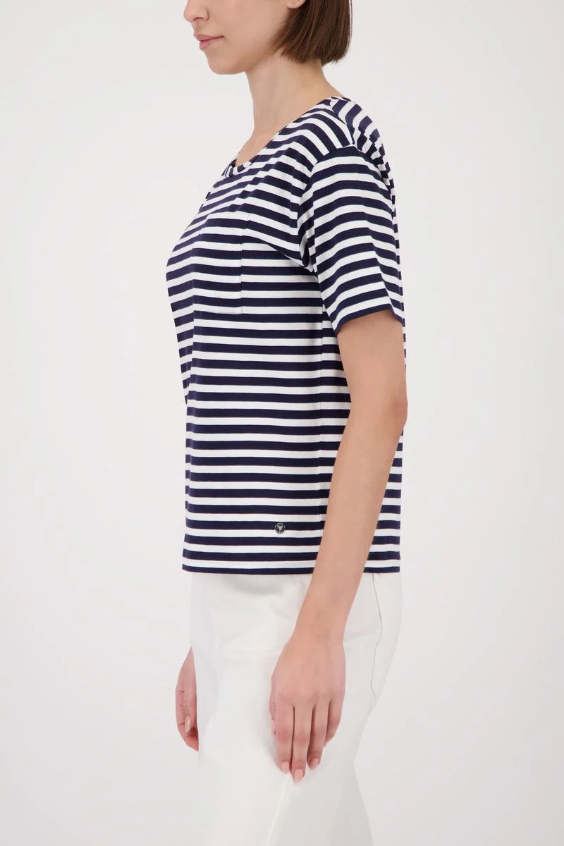 T-Shirt mit Brusttasche