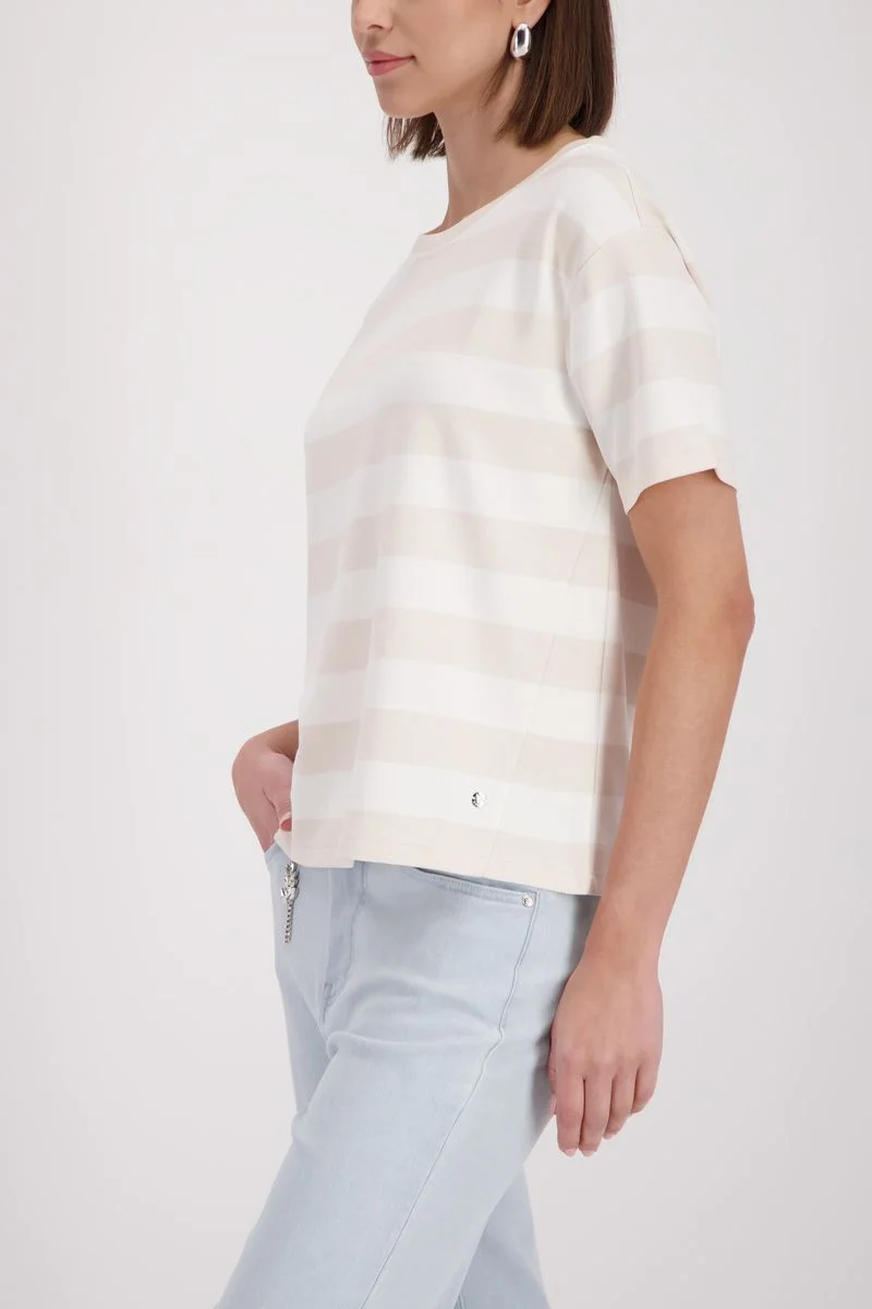 Sweatshirt mit Streifen