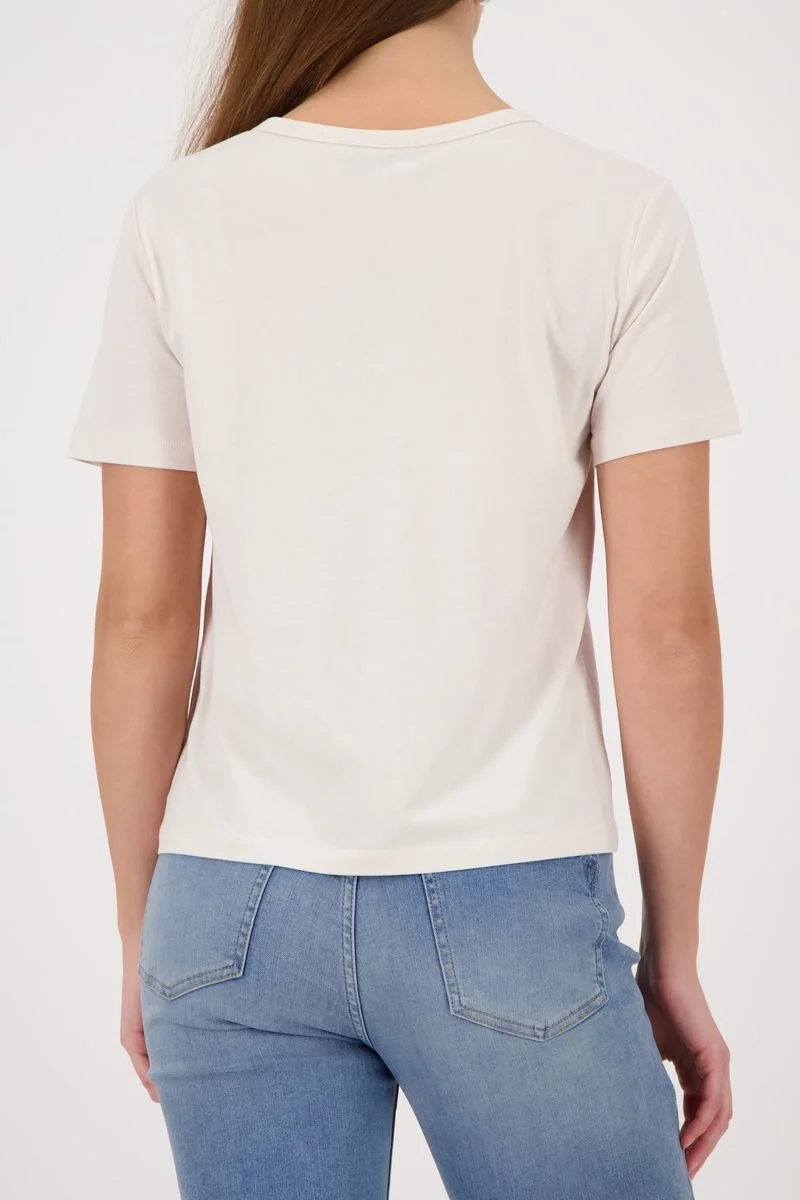 T-Shirt mit Schrift-Details