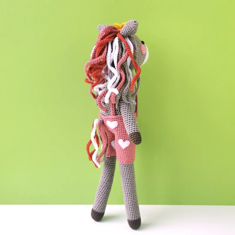 Polly, das Herzchenpferd – Häkelpaket – Mrs. Milly