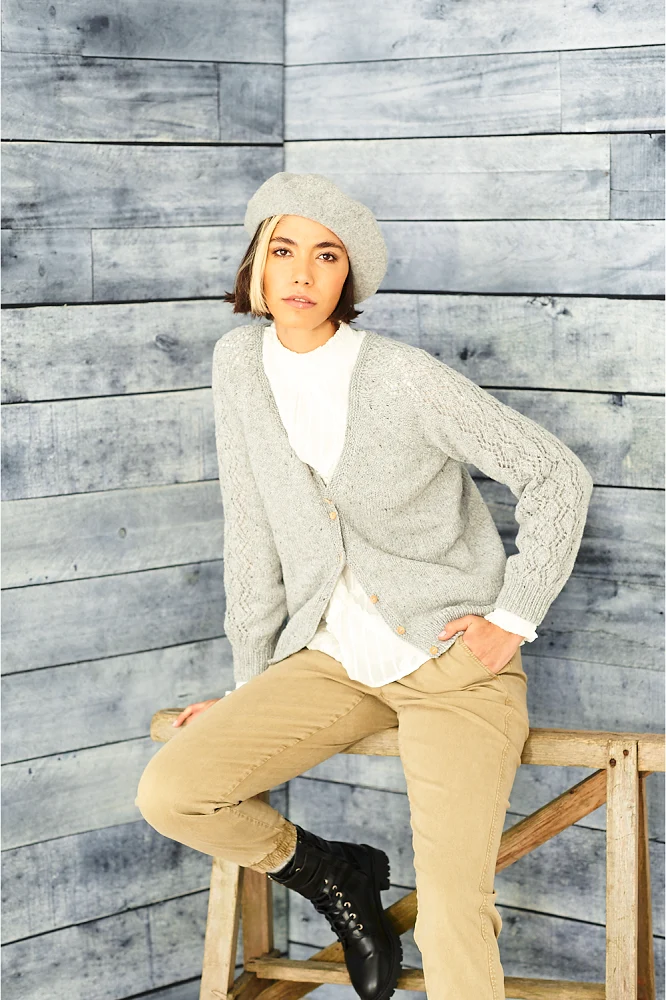 Strickanleitung Stylecraft ReCreate DK Nr. 9860 Strickjacken