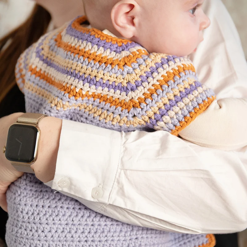 Häkelpaket für eine sommerliche Babyjacke