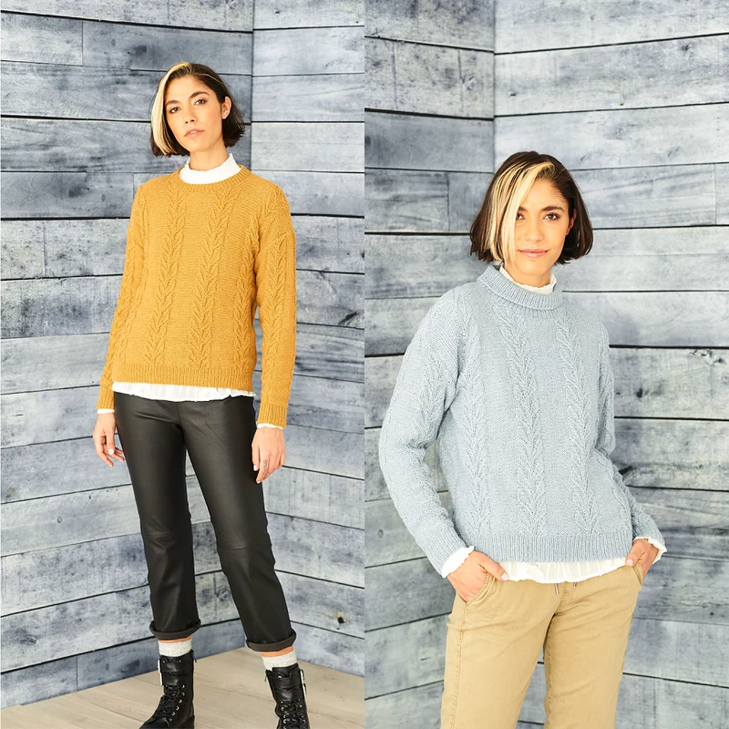 Strickanleitung Stylecraft ReCreate DK Nr. 9859 Pullover