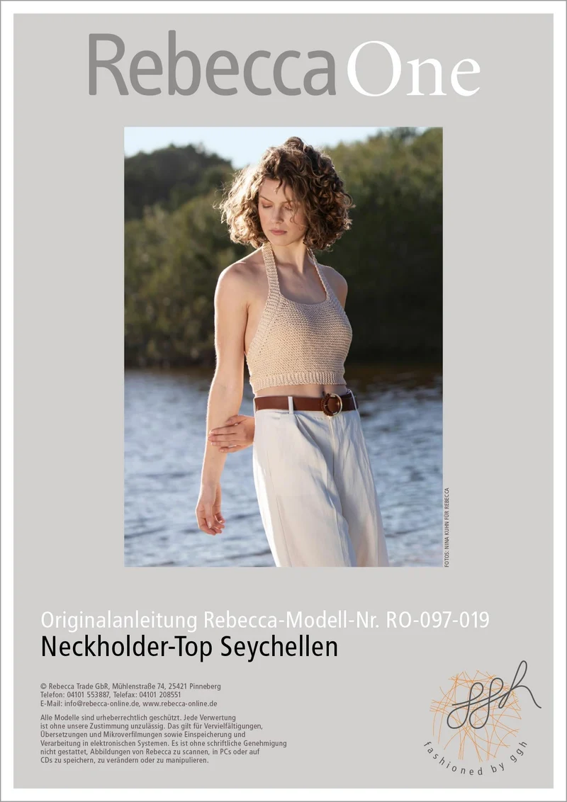 Anleitung - Neckholder Top Seychellen