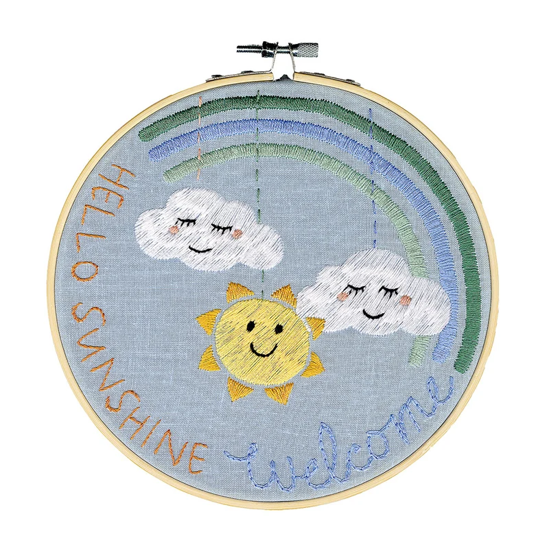 Restyle-Stickpaket „Hello Sunshine“, 17,8 cm Durchmesser