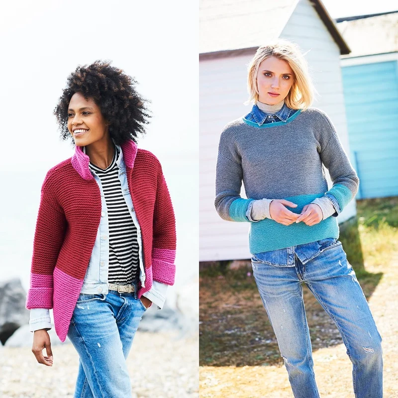 Strickanleitung Stylecraft Bellissima DK Nr. 9697 – Jacke und Pullover (digital)