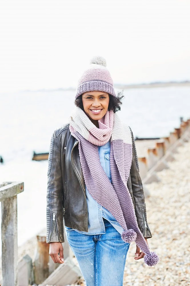 Strickanleitung Stylecraft Bellissima DK Nr. 9702: Schals und Mützen