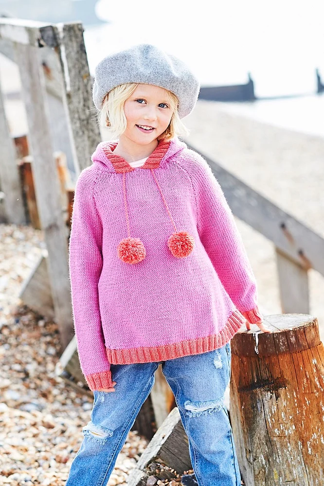 Strickanleitung Stylecraft Bellissima DK Nr. 9703 Mädchenpullover
