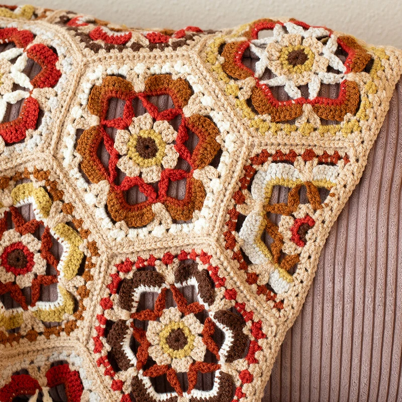 Garden Party Blanket Herbstausgabe – Yarn and Colors – Häkelpaket