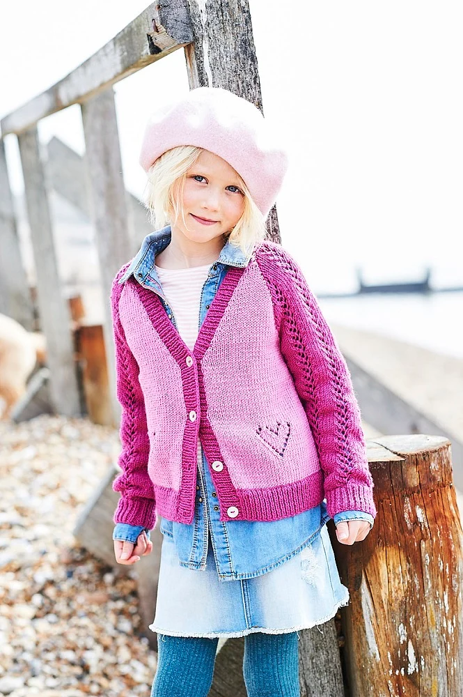 Strickanleitung Stylecraft Bellissima DK Nr. 9707 Mädchen-Jacken