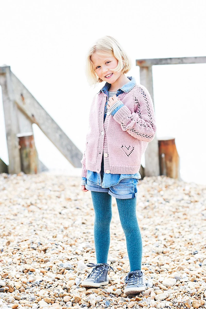 Strickanleitung Stylecraft Bellissima DK Nr. 9707 Mädchen-Jacken