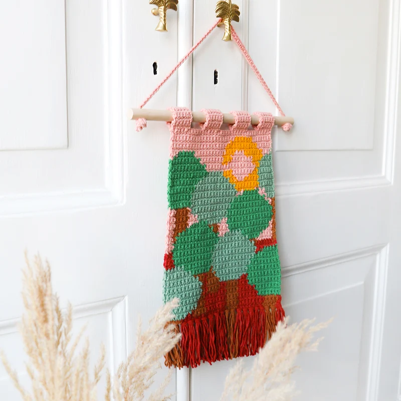 Wandbehang „Herbst“ – Häkelpaket