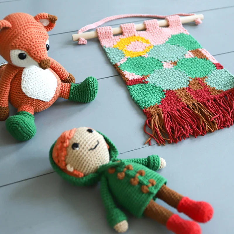 Wandbehang „Herbst“ – Häkelpaket