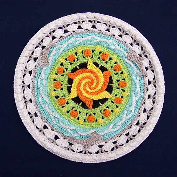 Häkelanleitung „Mandala der Schöpfung“ (digital)