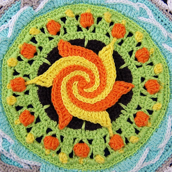 Häkelanleitung „Mandala der Schöpfung“ (digital)