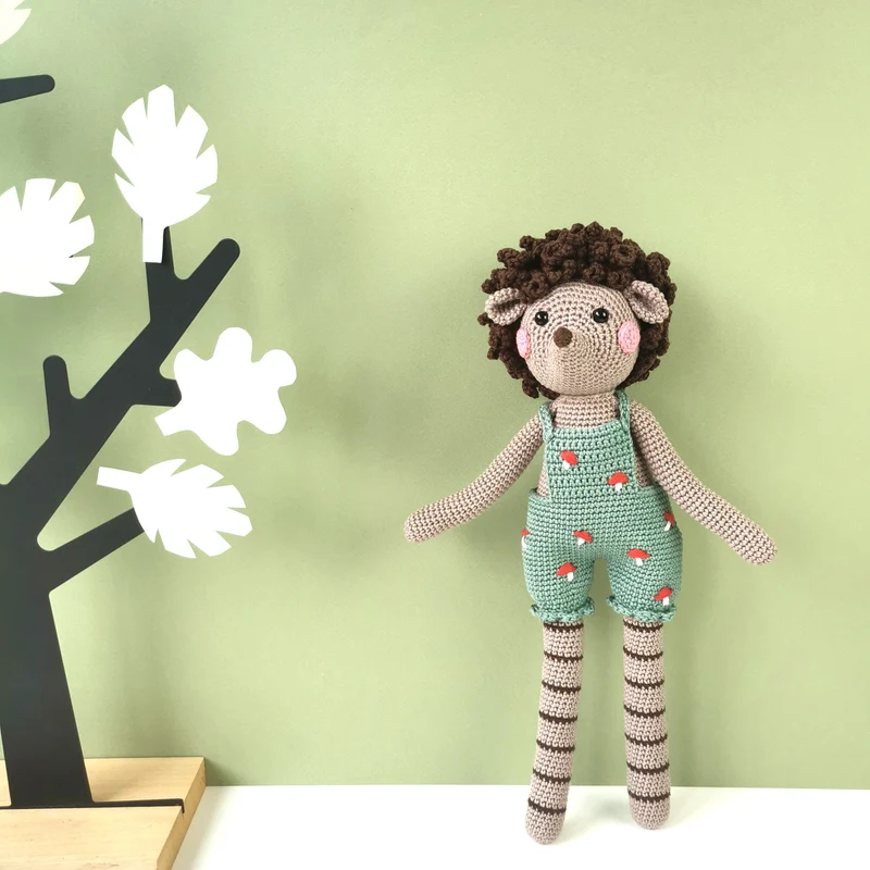 Häkelpaket „Igel Bowie“ – Mrs. Milly