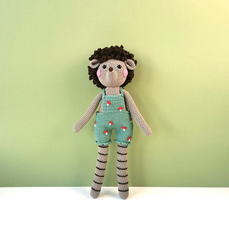 Häkelpaket „Igel Bowie“ – Mrs. Milly