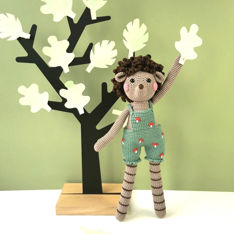 Häkelpaket „Igel Bowie“ – Mrs. Milly
