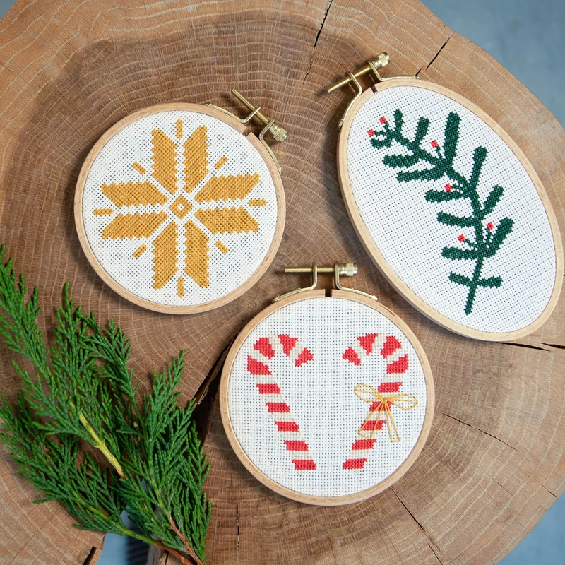 Weihnachts-Stickpaket