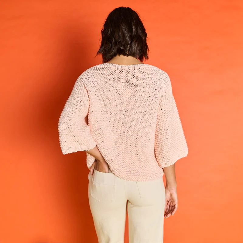 Knipmode Loose Fit Pullover-Strickpaket